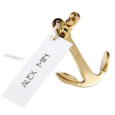 anchor place card holder