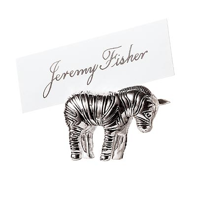 animal place card holder