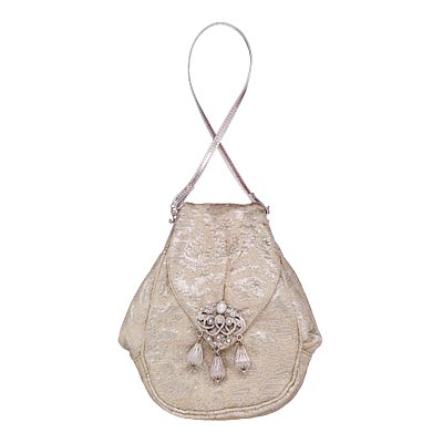Silk brocade bag