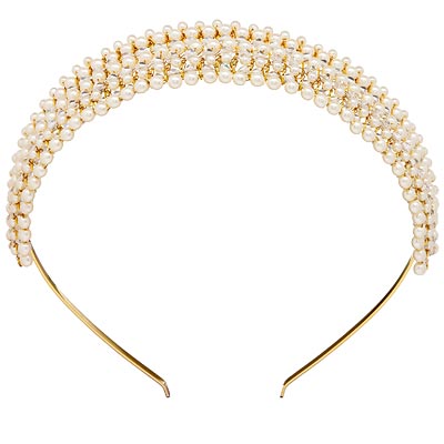 ivory-hued headband