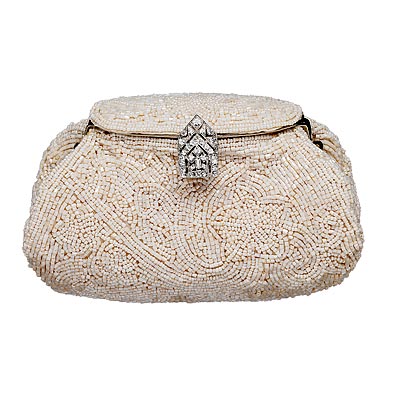 beaded clutch