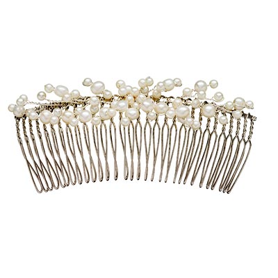 ivory-hued comb