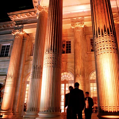 the portico