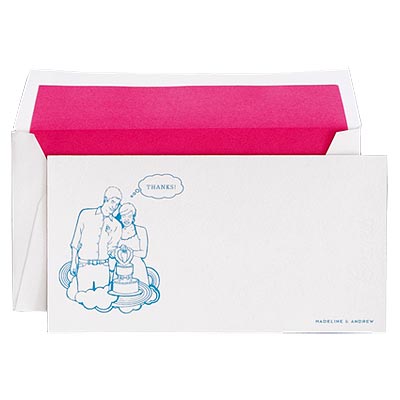 customized thank-you note