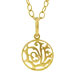 Cathy Waterman Gold Love Charm