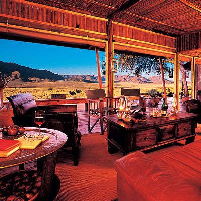 Dune Camp, Namibia, Green Hot Spots
