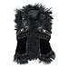 Fall Trends, Rocker, Anna Sui Beaded silk and lamb fur vest