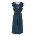 Fall Trends, Feminine, Rebecca Taylor Silk dress and leather belt