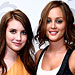 Emma Roberts  and Leighton Meester 