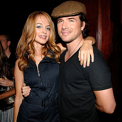 Heather Graham Matthew Settle NY Fashion Week Spring 2009 Day 7