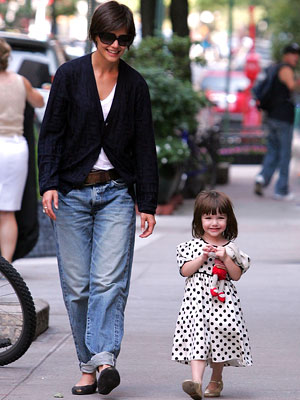 Katie Holmes and Suri Cruise