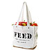 Marcia Cross, FEED 100, totes, reusable bags, green bags, green stars