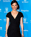 Lucy Liu wearing Christian Dior