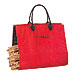 Gift Guide 2008, Gifts for Friend & Family, Monogram Shop Log Carrier and Fatwood Pine Stumps
