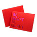 Holiday Trends 2008, Holiday Cards, Kate Spade by Crane & Co., Be Merry, Be Bright cards