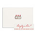 Holiday Trends 2008, Holiday Cards, Vera Wang, Engraved Holiday Monkeys cards