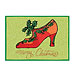 Holiday Trends 2008, Holiday Cards, Andy Warhol, Shoe Christmas cards