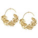 HOLIDAY GIFT GUIDE, Jewelry, Alex Monroe Feather hoop earrings