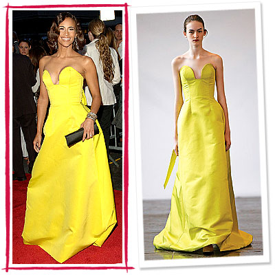 Paula Patton on Paula Patton Isaac Mizrahi Runway To Red Carpet Stars Love Isaac