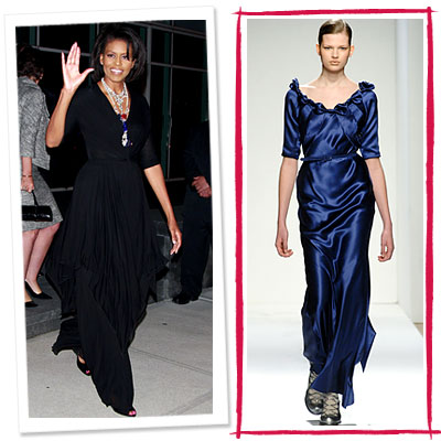 Michelle Obama in Isabel Toledo