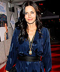 Courteney Cox wearing Marc Jacobs