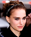 Natalie Portman, Jennifer Behr Overlapping Crystal Twist, hair accessories