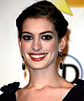 Anne Hathaway, Sephora Snag-Free Hair Elastics in Clear, hair, hair accessories