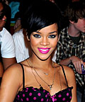 Rihanna, Cover Girl Wetslicks Fruit Spritzer lip gloss in Raspberry Splash, lipsticks, eyeliners