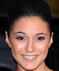 Emanuelle Chriqui, Trish McEvoy eye shadow in Pink Tangerine, eye shadows