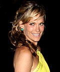 Molly Sims, Sebastian Shaper hairspray, styling products, hair