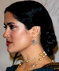 Salma Hayek, face