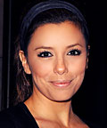 Eva Longoria-Parker, Juicy Couture patent headband, hair accessories