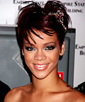 Rihanna, Jennifer Ouellette rhinestone headband, hair accessories