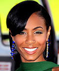 Jada Pinkett Smith, Shu Uemura Rebirth Collection eye shadow in Pristine Green, eye shadows