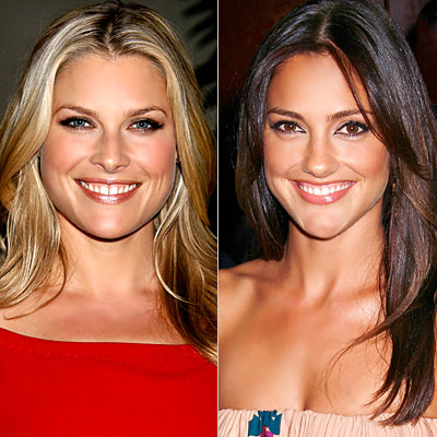Hair With Middle Part. [Ali Larter, Minka Kelly]