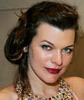 Milla Jovovich, luminous skin
