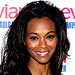 Zoe Saldana, hair
