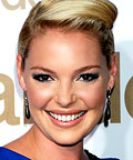 Katherine Heigl, eyes, smoky eye makeup