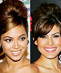 Beyonce; Eva Mendes; Hair