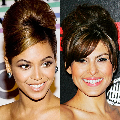 [Beyonce Knowles, Eva Mendes]