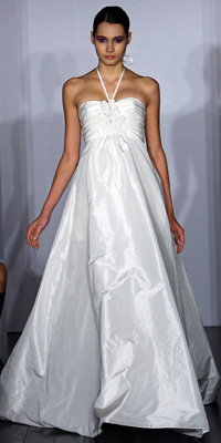 FashionDesigners - Bridal Gown Collections - Fall 2009 Bridal Photos at InStyle.com :  chic designers gold vintage