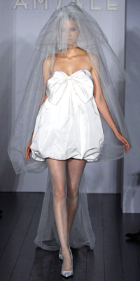 FashionDesigners - Bridal Gown Collections - Fall 2009 Bridal Photos at InStyle.com :  chic instyle designers gold