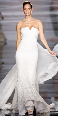 FashionDesigners - Bridal Gown Collections - Spring 2009 Bridal Photos at InStyle.com :  photos fall unusual gown