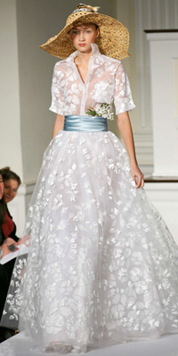 FashionDesigners - Bridal Gown Collections - Spring 2009 Bridal Photos at InStyle.com :  photos fall unusual gown