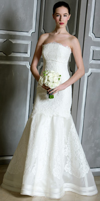 FashionDesigners - Bridal Gown Collections - Spring 2009 Bridal Photos at InStyle.com :  chic color designers gold