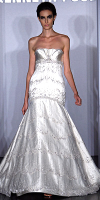 FashionDesigners - Bridal Gown Collections - Fall 2009 Bridal Photos at InStyle.com :  chic instyle designers gold