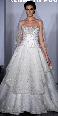 FashionDesigners - Bridal Gown Collections - Fall 2009 Bridal Photos at InStyle.com :  chic instyle designers gold