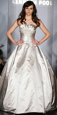 FashionDesigners - Bridal Gown Collections - Spring 2009 Bridal Photos at InStyle.com :  photos crystal fall unusual