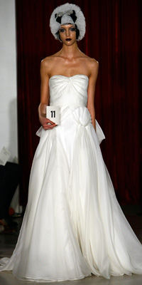 FashionDesigners - Bridal Gown Collections - Fall 2009 Bridal Photos at InStyle.com :  chic instyle designers vintage