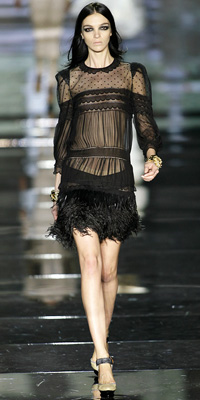 Fashion Designers - Runway Photos - Spring 2009 Runway at InStyle.com :  chic designers roberto cavalli vintage